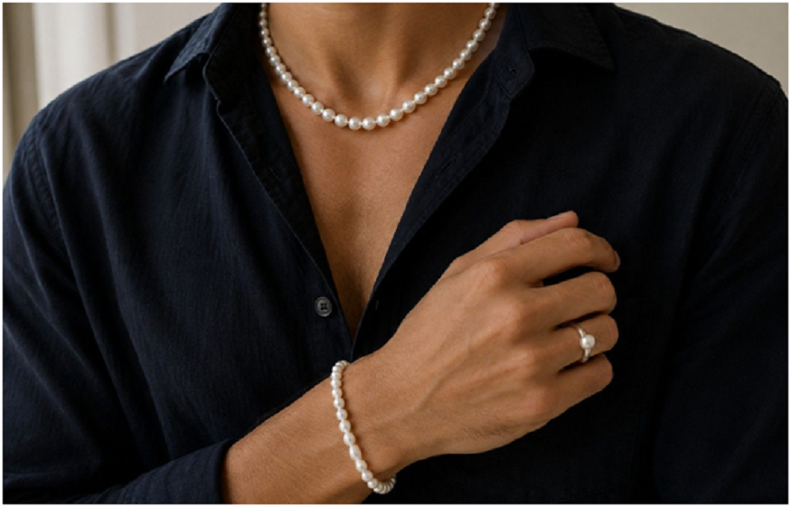 Why More Men Are Choosing Pearls as Their Signature Everyday Accessory